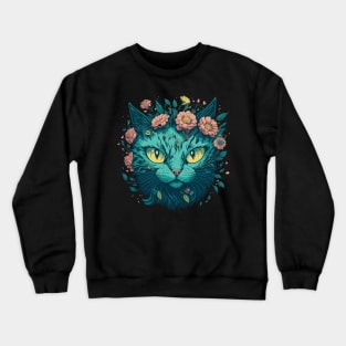 Feline Majesty Crewneck Sweatshirt